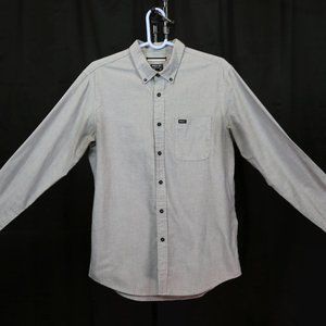 RVCA slim fit gray shirt - Medium